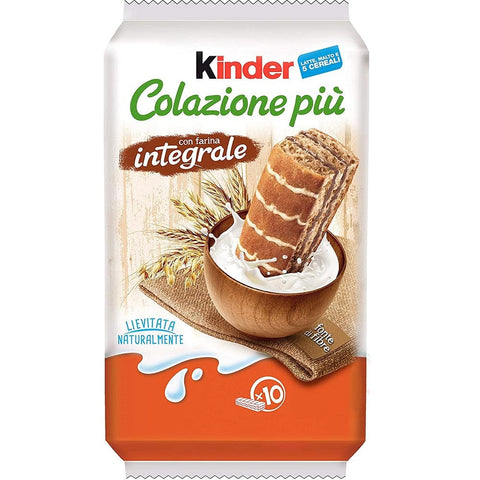 Kinder Colazione Più INTEGRALE Collation sucrée complète italienne 290g