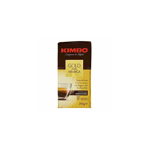 Kimbo Coffee 250g Kimbo Coffee Gold 100% Arabica (250g) 8002200102388