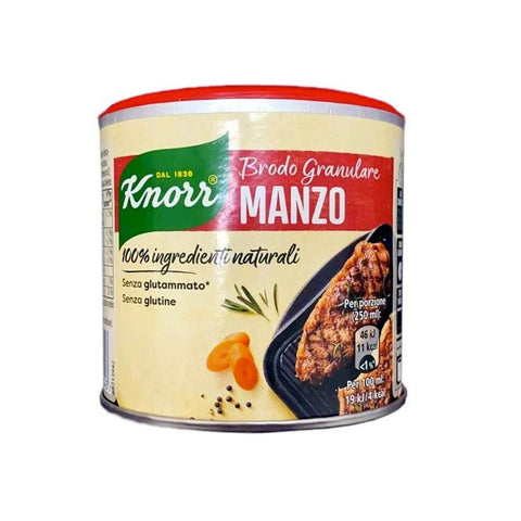 Knorr Brodo Granulare Manzo Bouillon Granulé de Boeuf 135g Sans Gluten