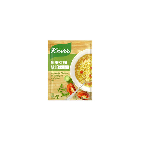 Knorr Minestra Arlecchino dehydrated prepared soup 68g - Italian Gourmet UK