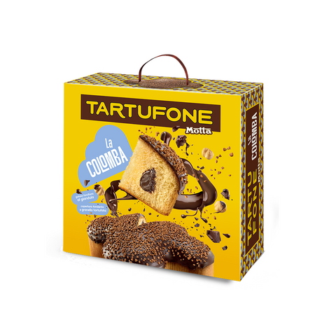 Motta Tartufone Colomba ripiena al Gianduia rempli de gianduia 650g