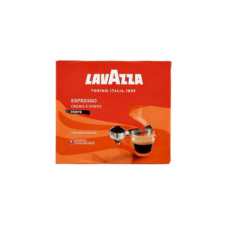 Bipack de café moulu LAVAZZA Espresso Crema e Gusto Forte (2 x 250g)