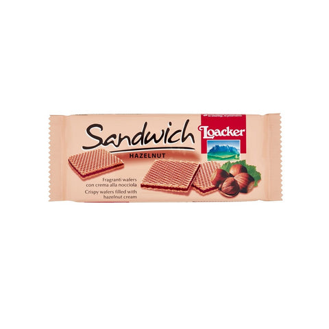 Loacker Wafers Sandwich Nocciola Gaufrettes Noisette 75g