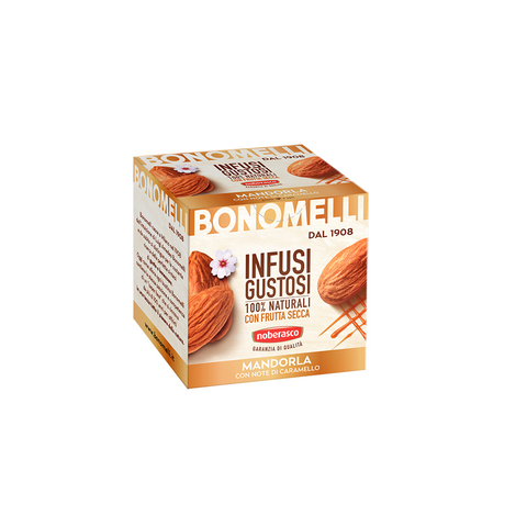 Bonomelli Infusi Gustosi Mandorla con caramello Amande au caramel 10 filtres