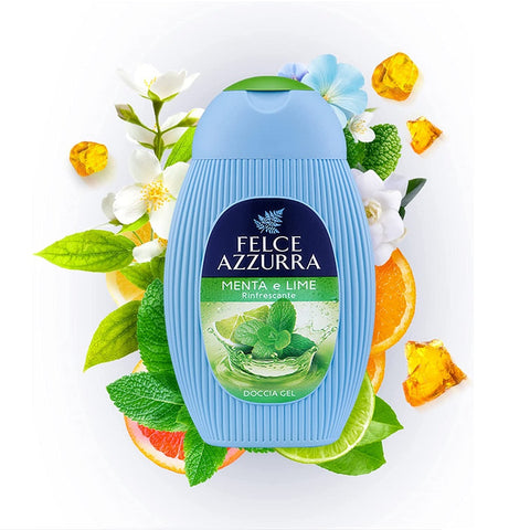 Felce Azzurra Doccia Gel Menta e Lime Rinfrescante Gel douche 250ml