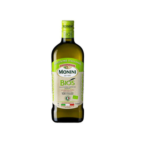 Monini Bios Olio Extravergine di Oliva BIO Huile d'Olive Extra Vierge Bio 750ml
