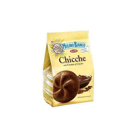 Mulino Bianco Biscuits 200g Mulino Bianco Chicche Chocolate Cream Biscuits (200g) 8076809545549