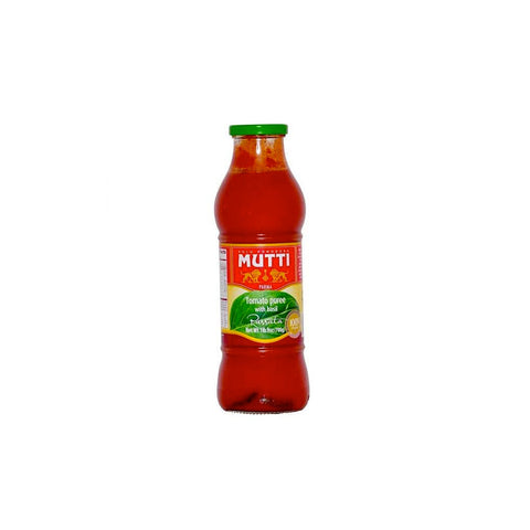 Mutti Passata al basilico Purée de basilic Tomates (700g)