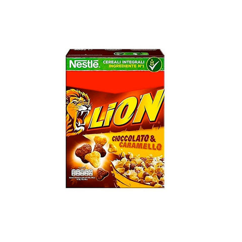 Nestlè Cereals 400g Nestlé Lion Cereali Integrali Whole Grain Cereals with Chocolate and Caramel 400g 7613035361201