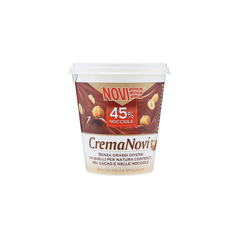 Novi Hazelnut spread cream 200g Crema Novi da spalmare alle nocciole e al cacao 45% Hazelnuts 8006380226001
