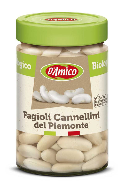 D'Amico Fagioli cannellini del Piemonte BIO Haricots cannellini 310gr