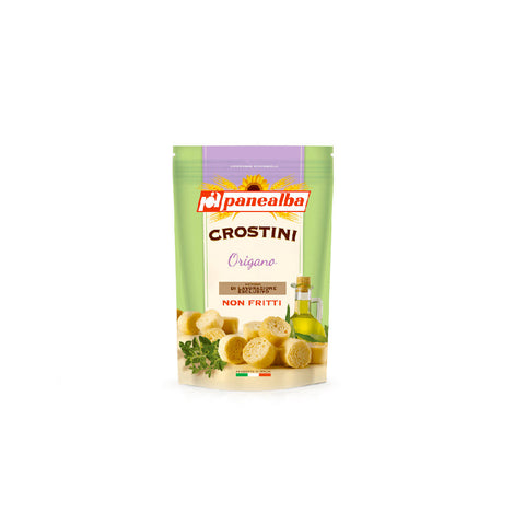 Panealba Crostini Origan Croûtons à l'Origan 100g