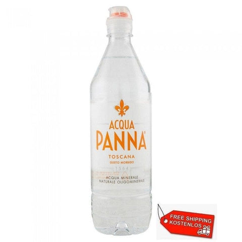 24x Panna Acqua Minerale Naturale eau minérale naturelle jetable PET 750ml
