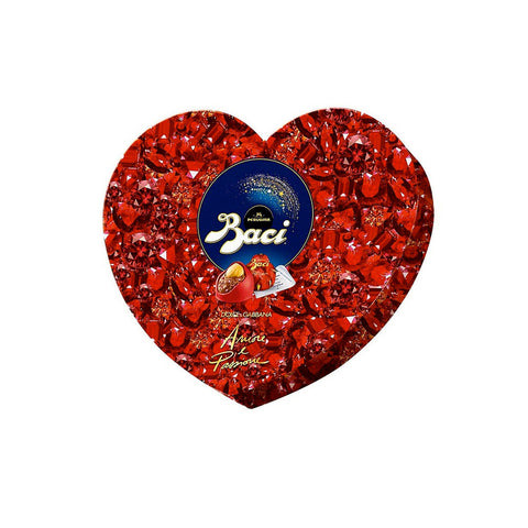 Perugina Chocolates 1x100g Perugina Baci Cuore Amore e Passione Dolce e Gabbana LIMITED EDITION Filled chocolates with hazelnuts and raspberry grains 100g 8000300403763