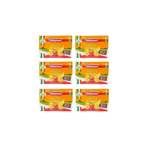 Plasmon La Frutta dei Bambini Frutta Mista (4 x 100g) from 6 months Mixed fruit - Italian Gourmet UK