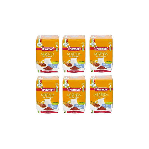 Plasmon La Merenda dei Bambini Latte e Cacao Milk and cocoa (2 x 120g) from 6 months - Italian Gourmet UK