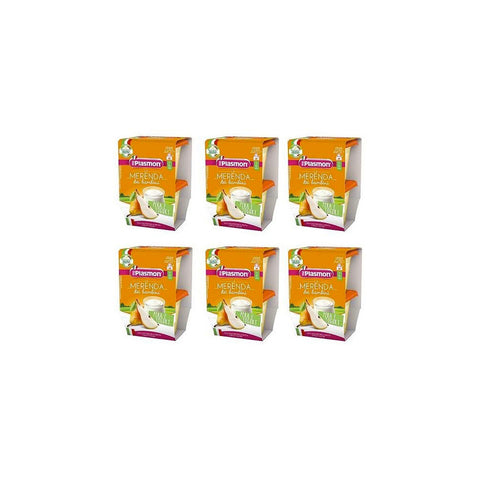 Plasmon La Merenda dei Bambini Pera e Yogurt Pear and yogurt ( 2 x 120g ) from 6 Months - Italian Gourmet UK