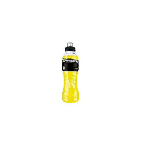 Powerade Energy Drink 50cl Powerade Limone Energy Drink Citrus Lemon 50cl 5000112567625