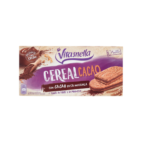 Vitasnella Cereal yo Cacao gusto nocciola 253g - Vitasnella Cereal yo Cacao goût noisette
