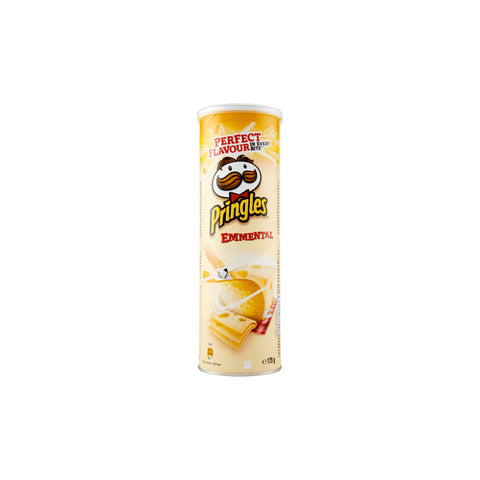 Pringles Chips 1x175g Pringles Emmental Cheese Flavour Savoury Snack Chips 175g 5053990119325