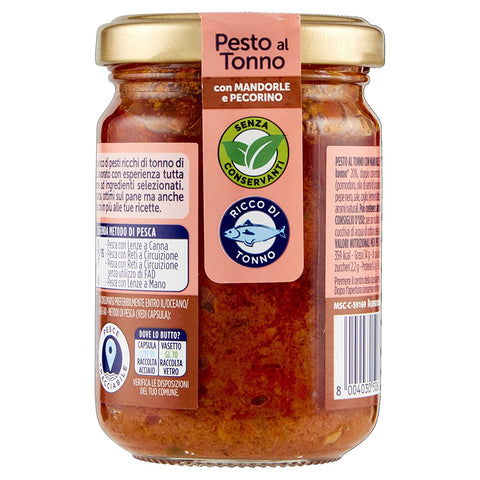 Rio Mare Pesto al Tonno con Mandorle e Pecorino Rio Mare Pesto au Thon aux Amandes et Pecorino (130g)