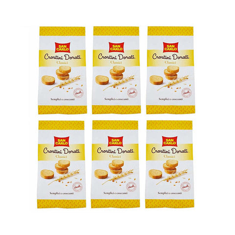 San Carlo Crouton 6x200g San Carlo Crostini dorati gli autentici 200g 8003130628306
