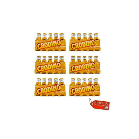 60x San Pellegrino Crodino Original Alkoholfreier Apéritif 100ml