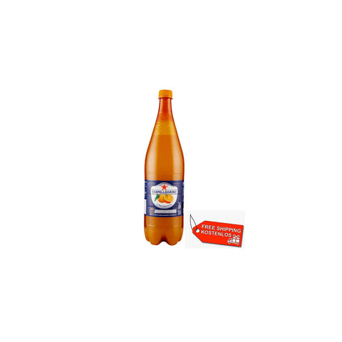 12x Boisson gazeuse italienne à l'orange San Pellegrino l'Aranciata PET 1.25L