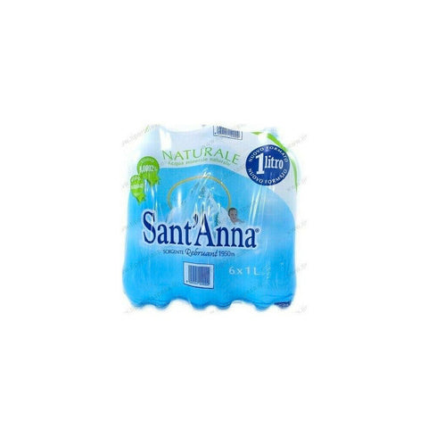 Sant'Anna Acqua Minerale Naturale Eau minérale naturelle pauvre en sodium 6x 1Lt