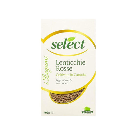 Select Lenticchie Rosse Lentilles rouges séchées 400g