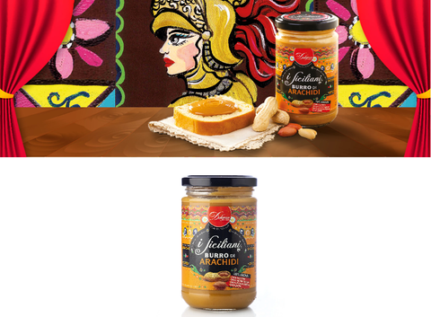 I Siciliani 100% Beurre d'arachide - 375 g