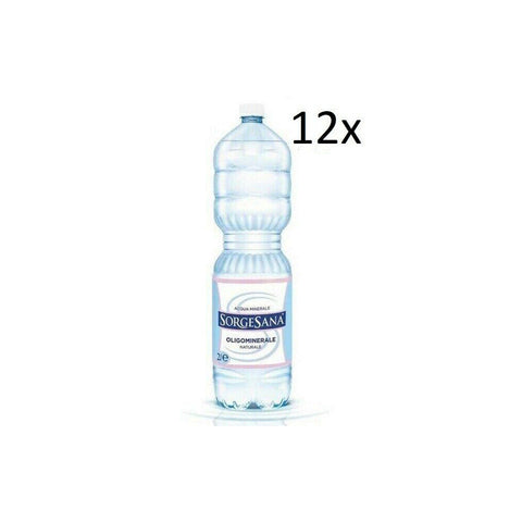 Sorgesana Acqua Minerale Naturale Eau minérale naturelle 12x2Lt eau plate