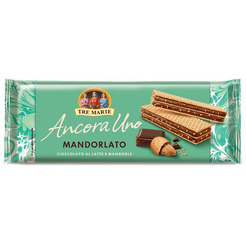 Tre Marie Ancora Uno Wafer Mandorlato gaufrette aux amandes (140g)