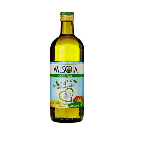 Valsoia Huile de soja italienne avec vitamines 1L