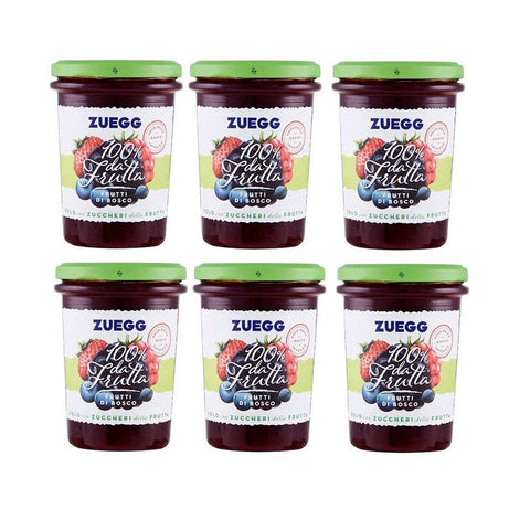 Zuegg Jam 6x250g Zuegg Frutti di Bosco Italian berry jam 100% fruit 250g 80322726
