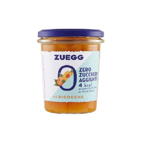 Zuegg Zero Zuccheri Aggiunti Albicocche 220gr - Zuegg Zéro Sucre Ajouté Abricots